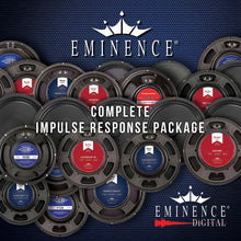 Load image into Gallery viewer, Eminence Complete Impulse Response Package -51 Speakers, 357 IRs
