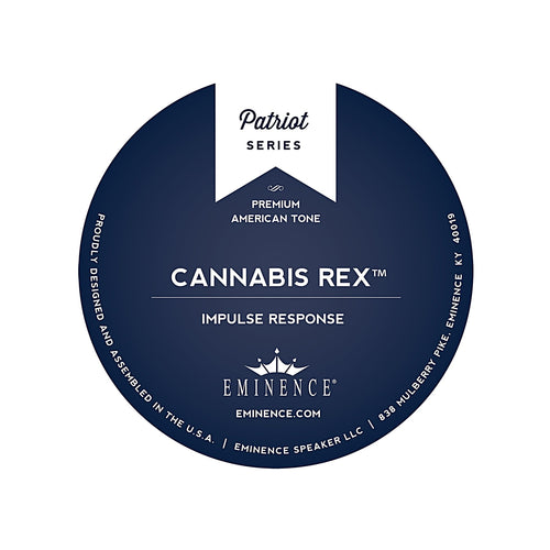 Eminence Speaker IR (Impulse Response) label