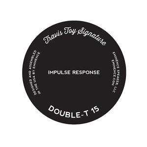 DOUBLE-T 15 | 15" Signature Guitar Speaker Impulse Response