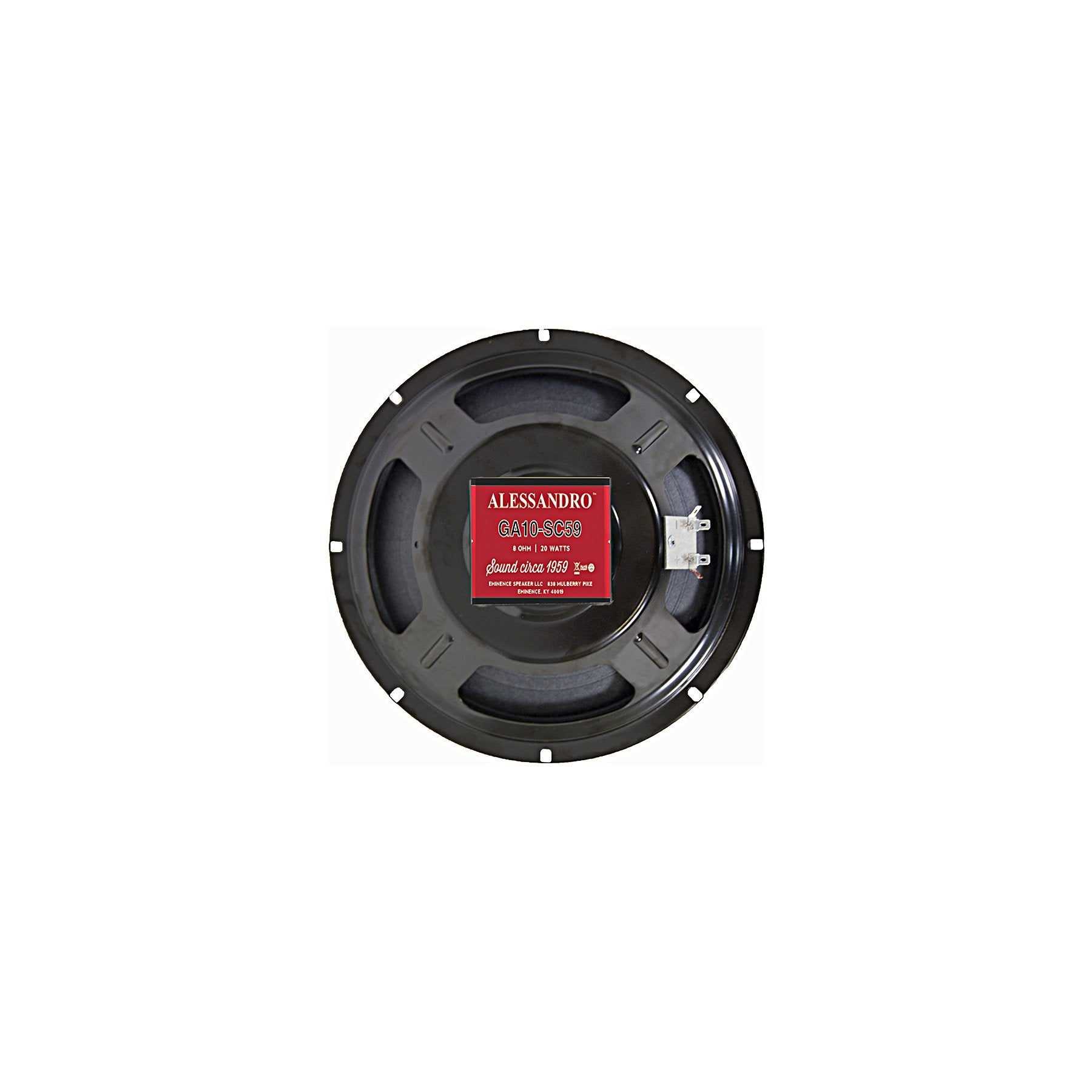 10 inch Eminence Signature Guitar Replacement Speaker Eminence Speaker Basket