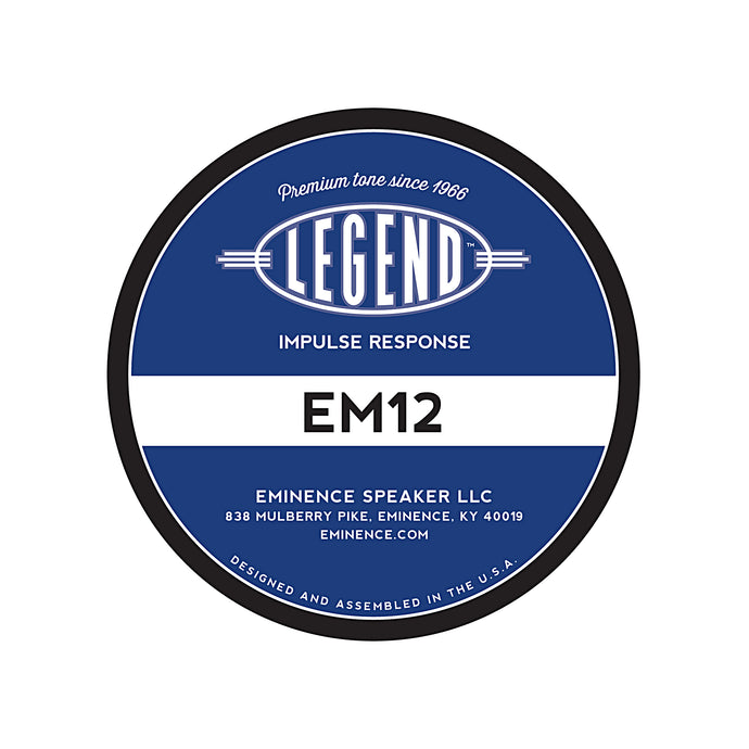 Legend™ EM12 Impulse Response