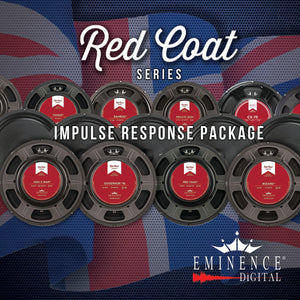 Eminence Redcoat Impulse Response Package - 14 Speakers, 98 IRs