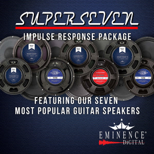 Eminence Speaker Impulse Response Guitar Speaker IR